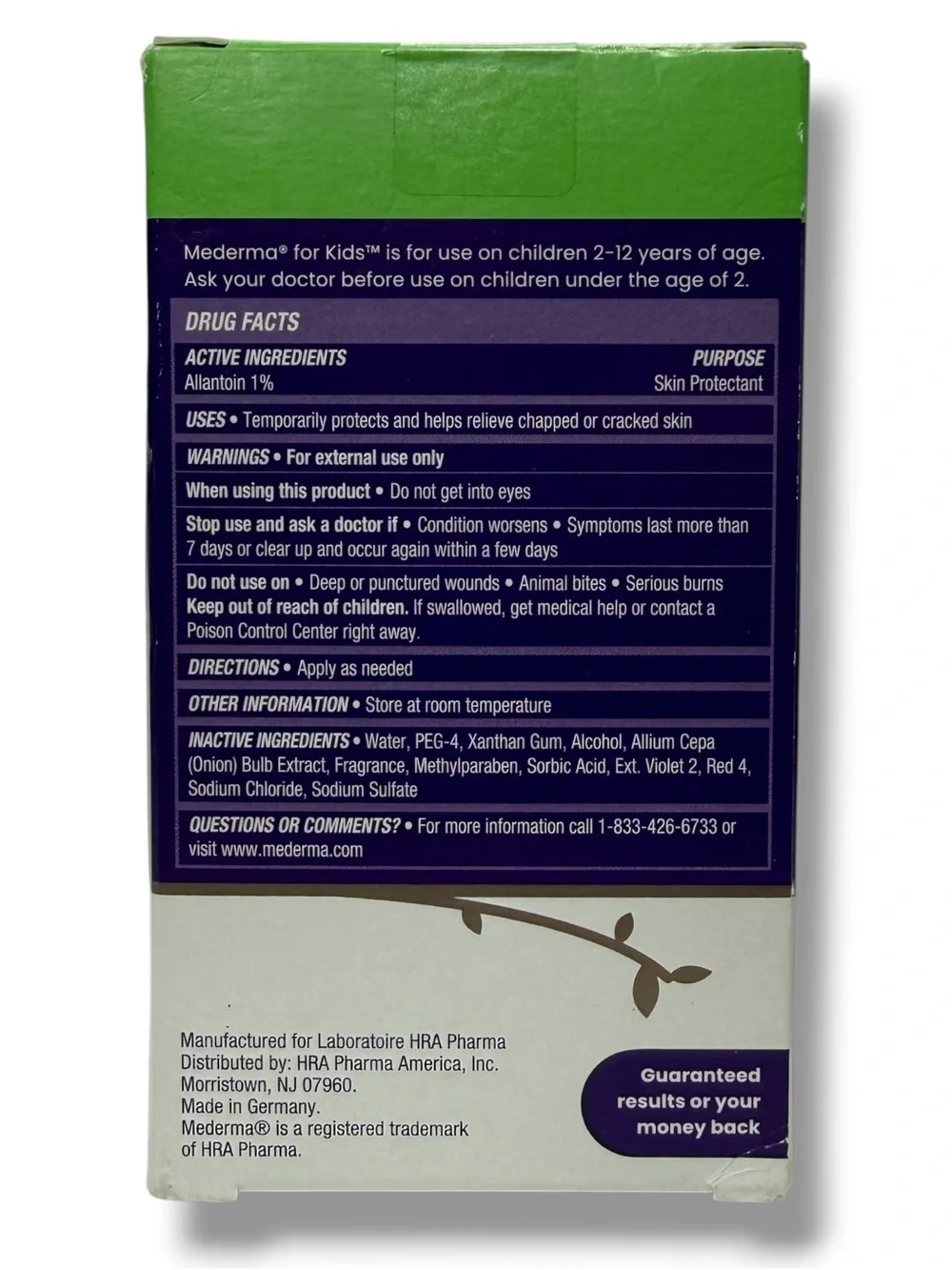 Mederma Scar Gel for Kids Ages 2+ Old & New Scars Cuts Burns Surgery 20g 0.7oz